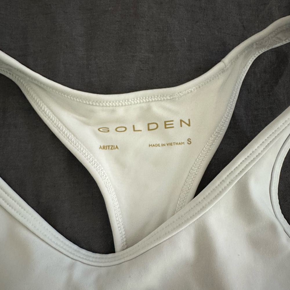 Aritzia White Sports Bra